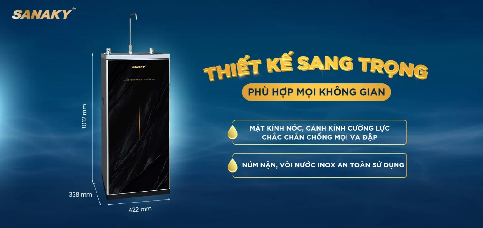 Máy lọc nước Sanaky Hydrogen kiềm SNK-E1HK007 10 lõi