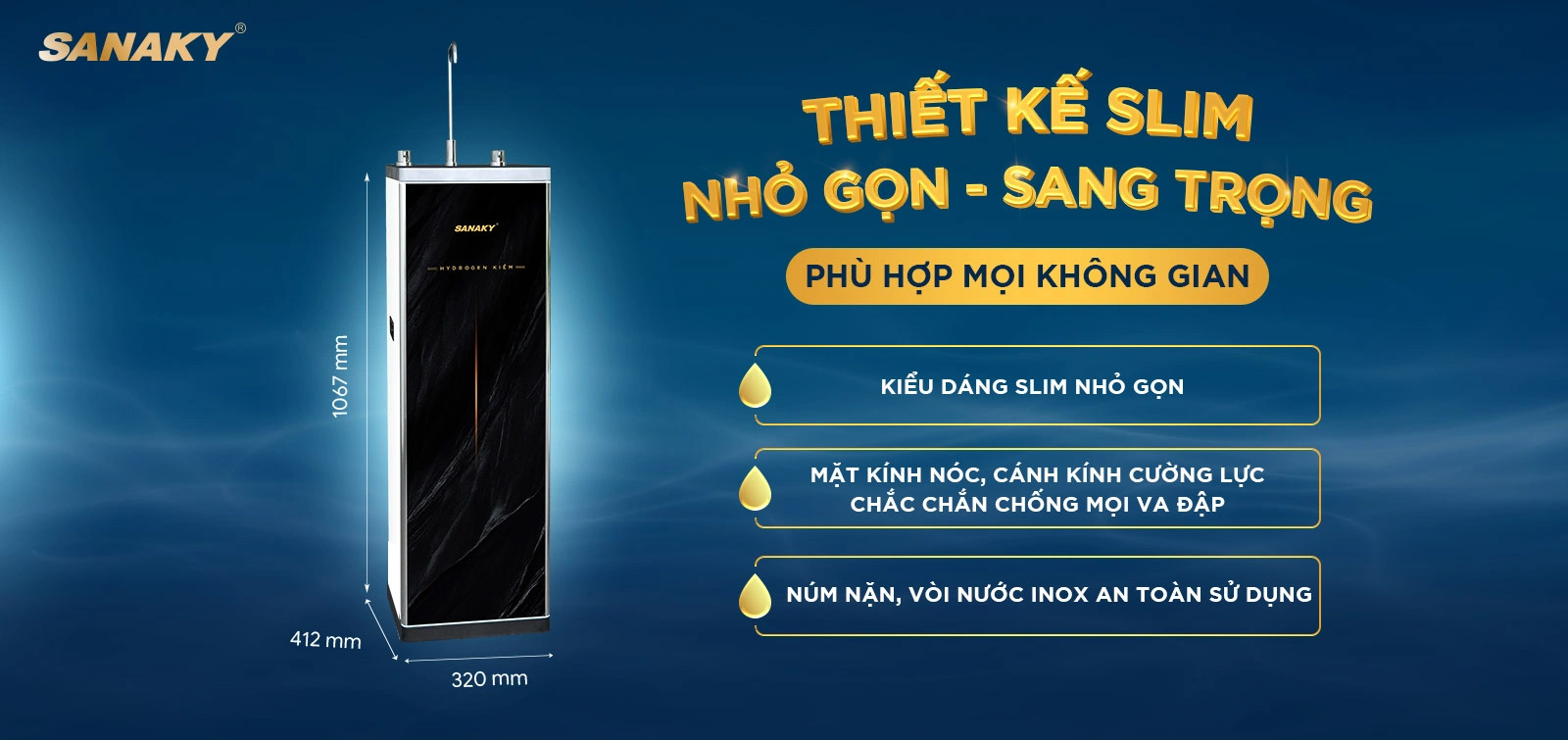 Máy lọc nước Sanaky SNK-S1HK003