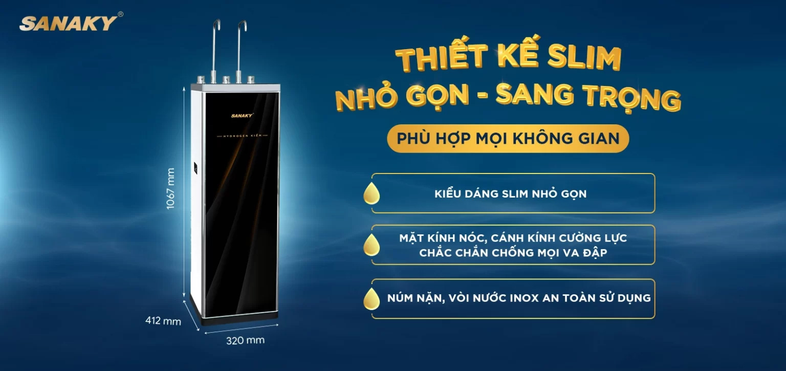 Máy lọc nước Sanaky SNK-S3HK001 kiềm 10 lõi
