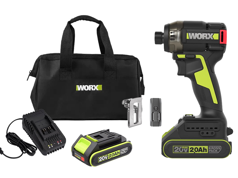 Máy vặn vít dùng pin 20V Worx WU298D (2 pin 2.0Ah, sạc)