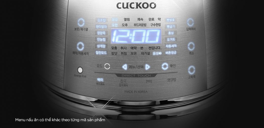 Nồi cơm điện Cuckoo CRP-DHXB0610FS 1.08 lít