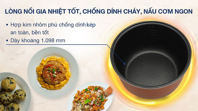 Nồi cơm điện Hoà Phát Funiki HRC6122