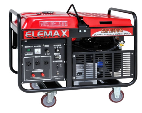 Máy phát điện chạy xăng 9.5 KVA ELEMAX SH11000
