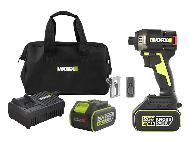 Máy vặn vít dùng pin 20V Worx WU298D.1 (2 pin 4.0Ah, sạc)