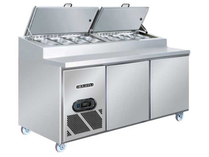 Bàn mát pizza Berjaya BS2D/PCF6/Z dài 1.8m