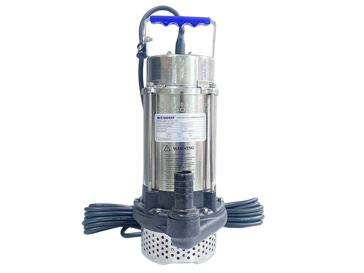 Máy bơm chìm Mitsudeny QDX1.5-17-0.37S (0.37KW - 0.5HP)