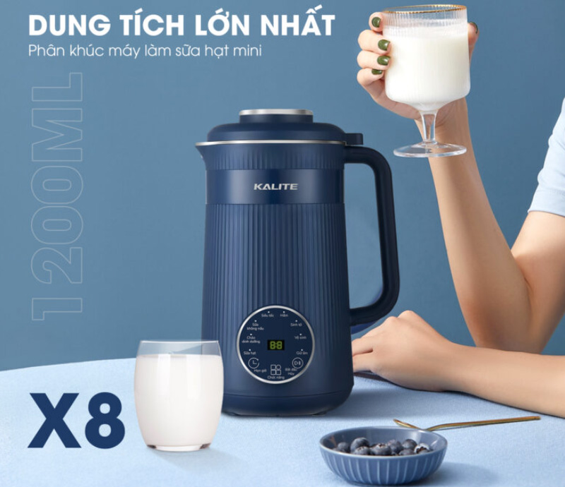 Máy làm sữa hạt mini Kalite KCB12B