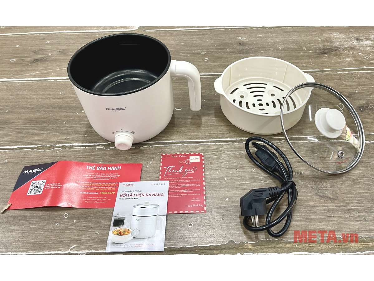 Nồi lẩu điện đa năng Magic A-040 (1.3 lít)