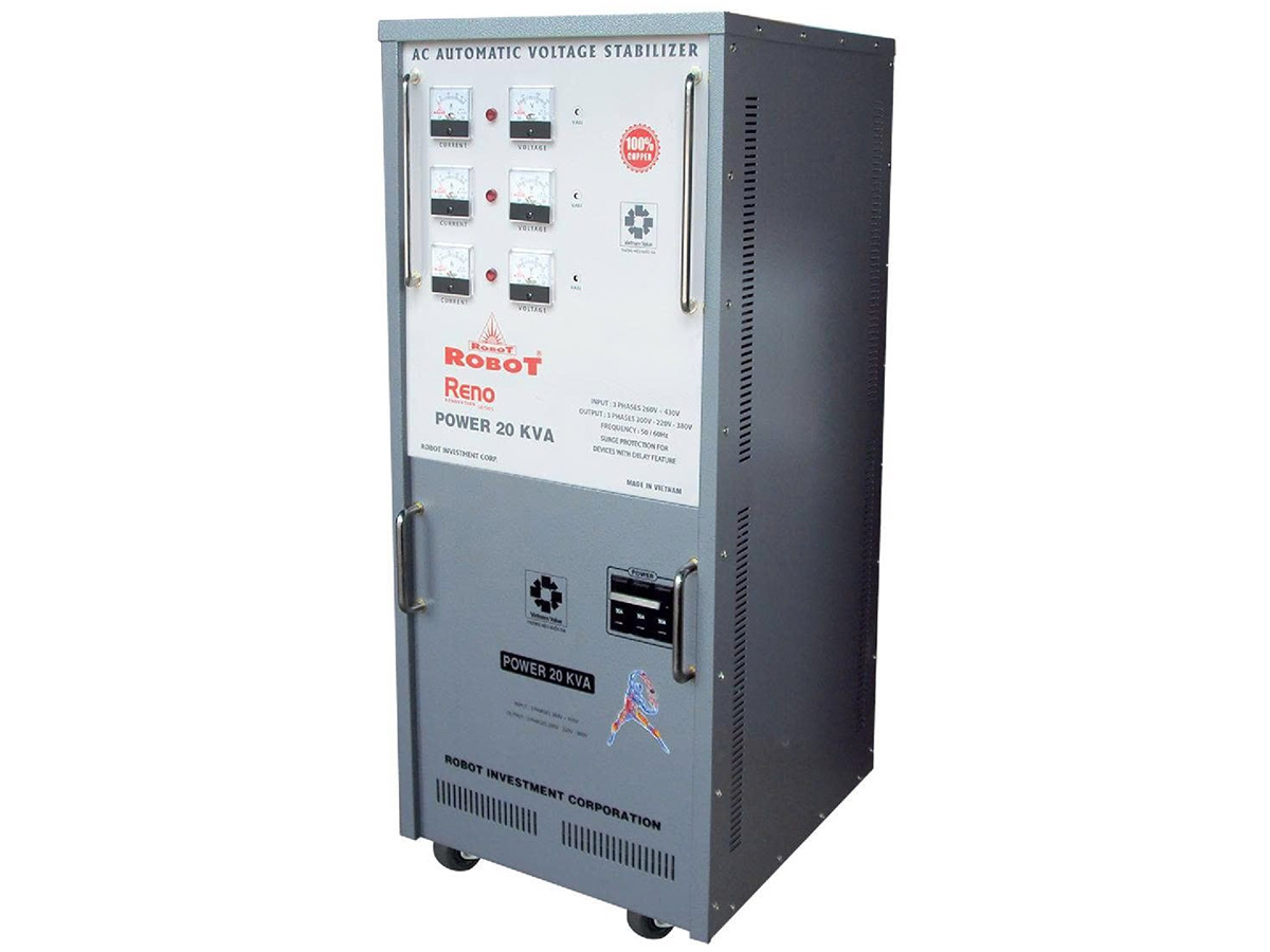 Ổn áp 3 pha Robot 20KVA Ổn áp 3 pha Robot 20KVA