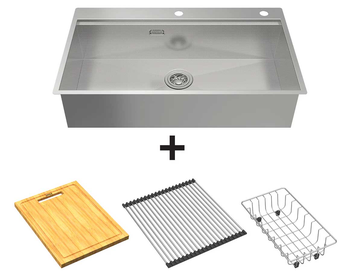 Chậu rửa chén inox Hafele WS R0 HS24-SSN1S-8650 (567.20.637)