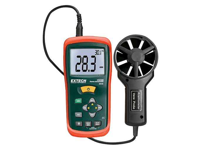 Máy đo tốc độ, lưu lượng gió Extech AN100
