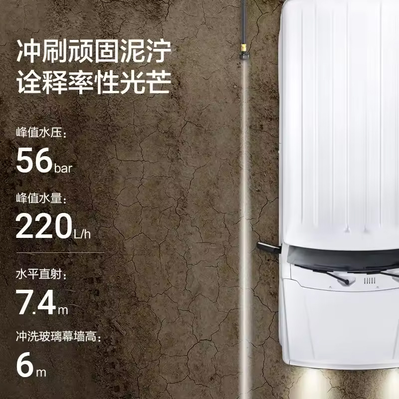 Máy rửa xe dùng pin 20V Worx WU633.3