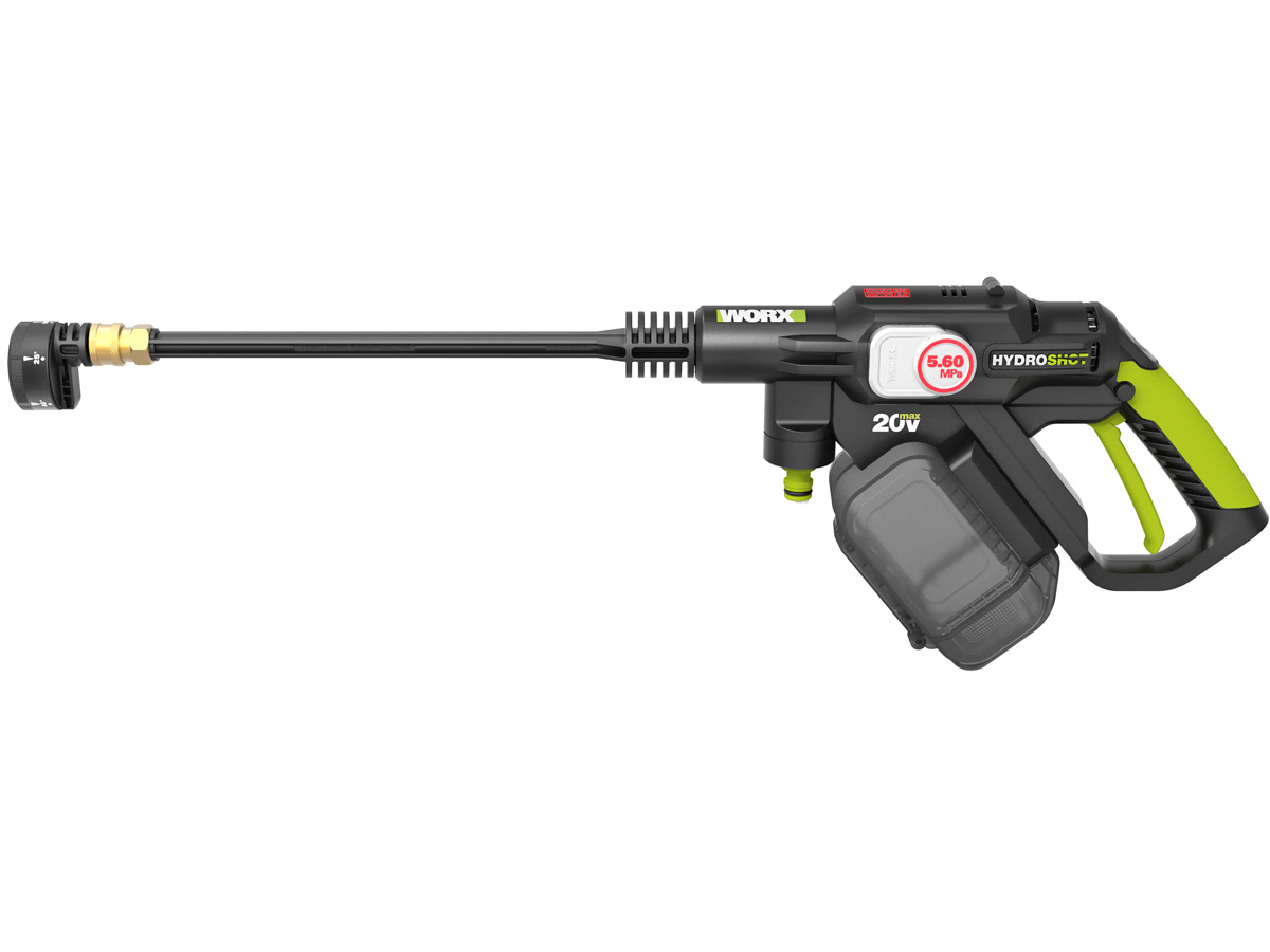 Máy rửa xe dùng pin 20V Worx WU633.3 (1 Pin 4.0Ah, 1 Sạc)