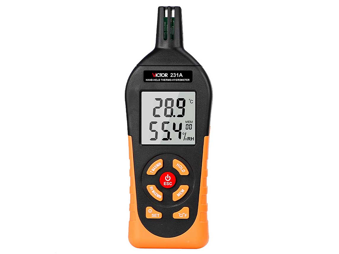 Nhiệt ẩm kế Victor 231A (Bluetooth model)