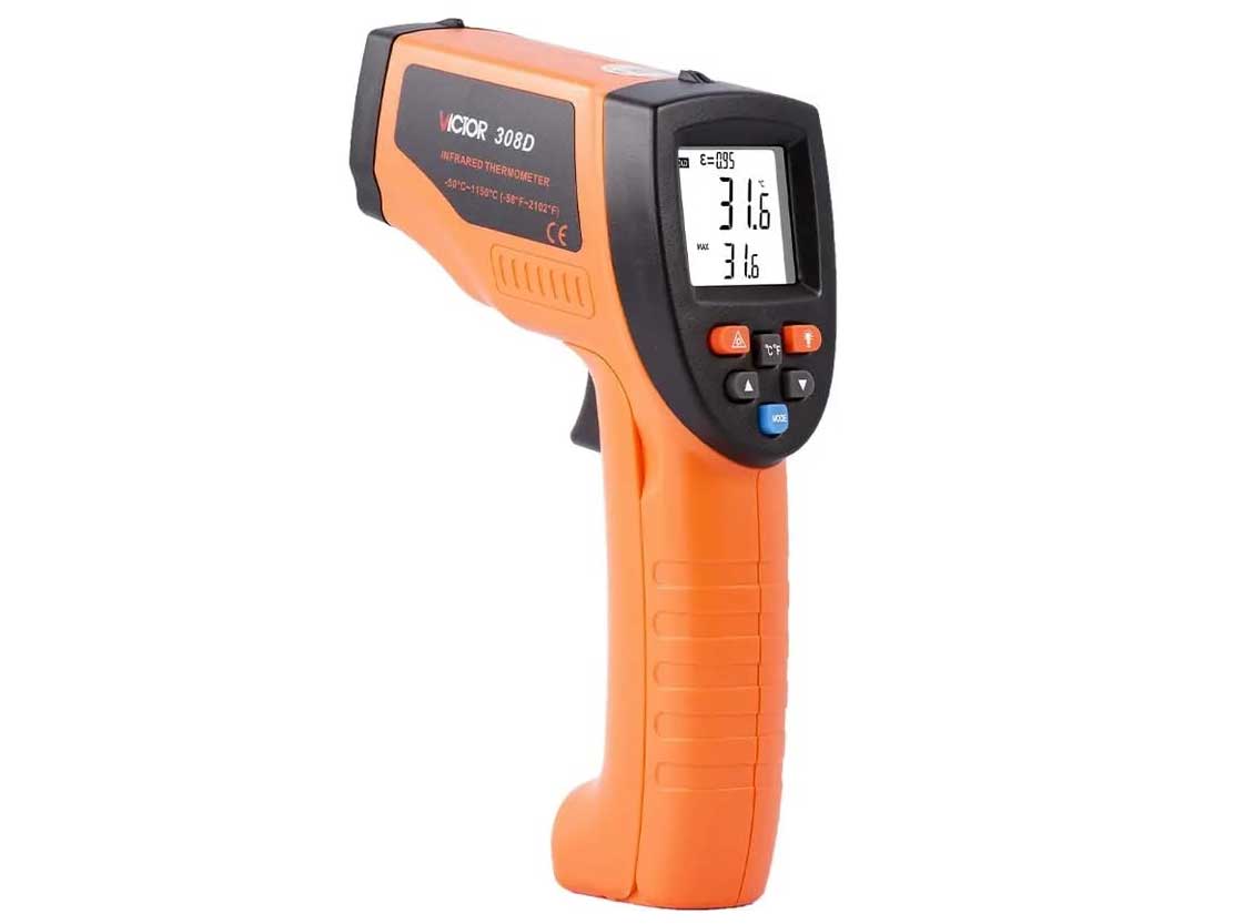 Nhiệt kế hồng ngoại Victor 308D (-50 độ C đến 1.150 độ C)