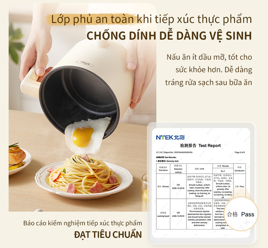Nồi điện đa năng Bear MC-4H16H