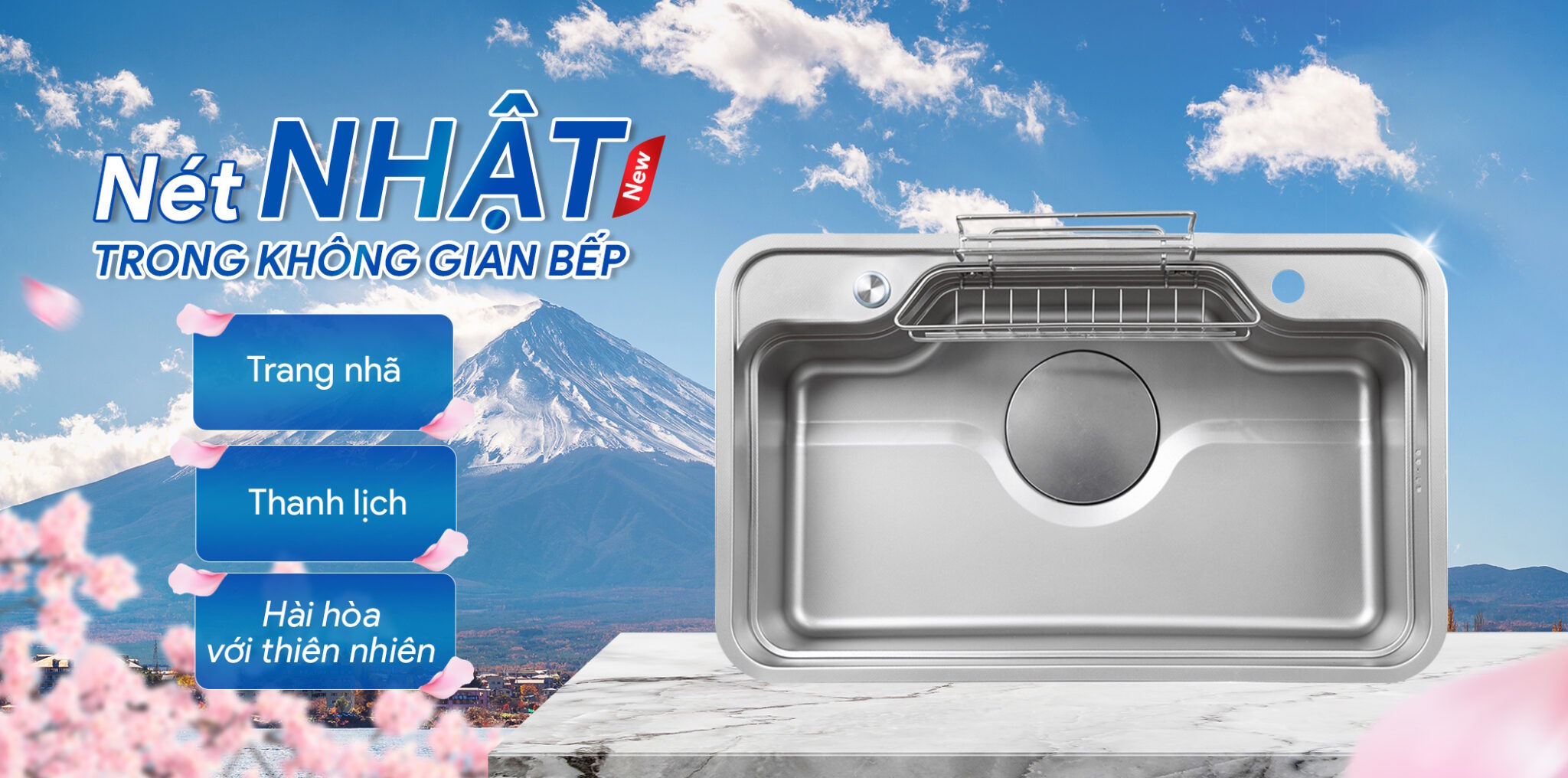 Chậu rửa bát Kluger KF7848FS-S78 Basic