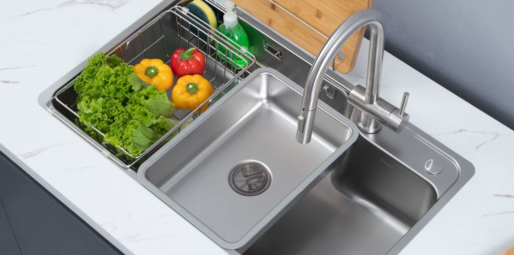 Chậu rửa bát KH8048SL Plus