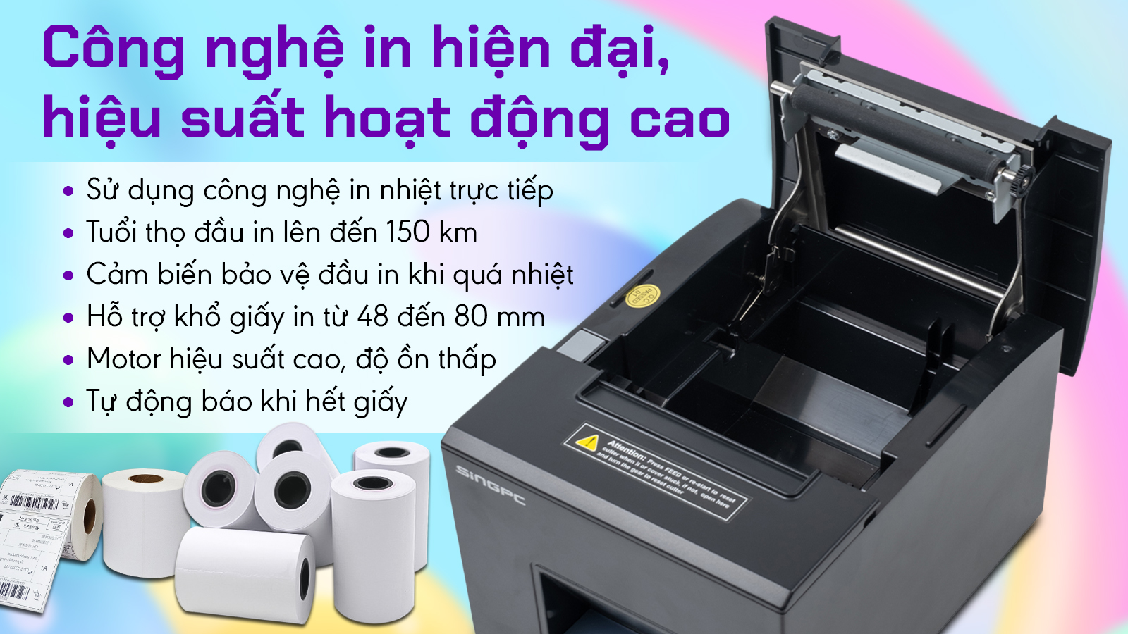 Máy in hóa đơn SingPC  