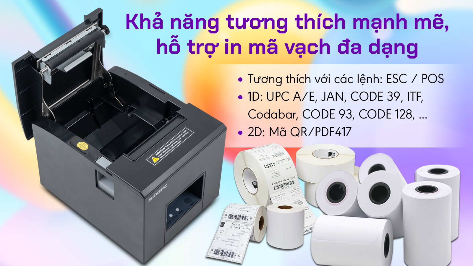Máy in hóa đơn 2D