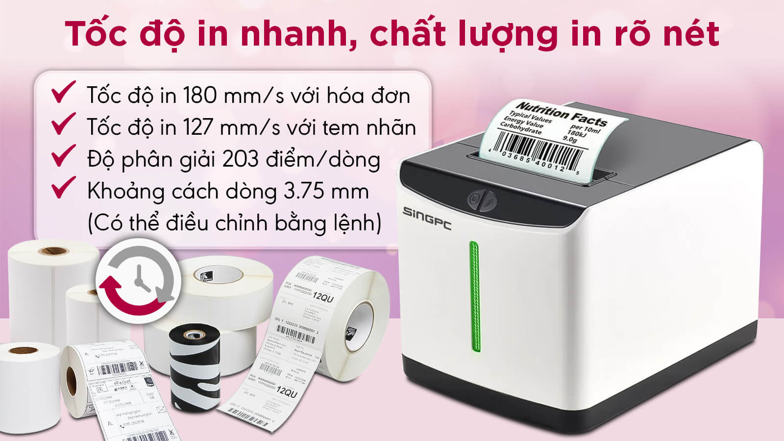 Máy in hóa đơn SingPC 