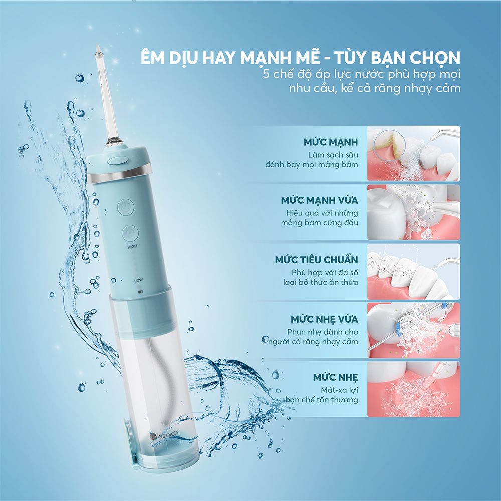 Máy tăm nước Elmich
