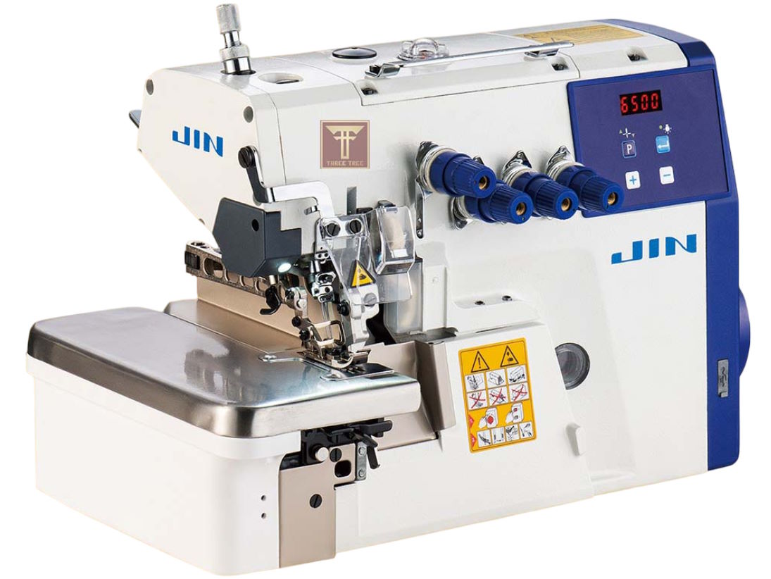 Máy vắt sổ 2 kim 5 chỉ JIN M1-534NS mô tơ liền trục