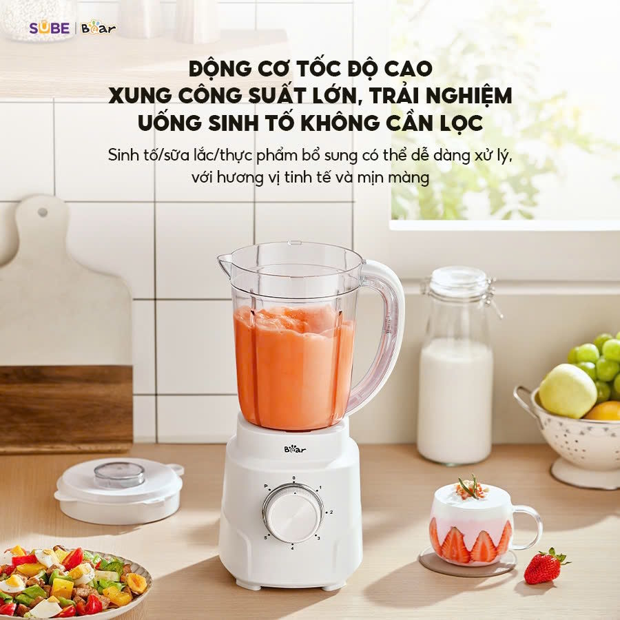 Máy xay sinh tố Bear 1.5L SB-MX15L