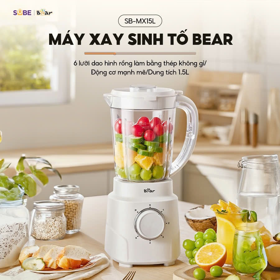 Máy xay sinh tố Bear