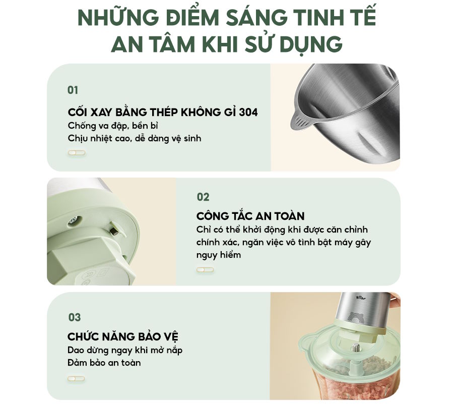 Máy xay thịt CH-4H03F
