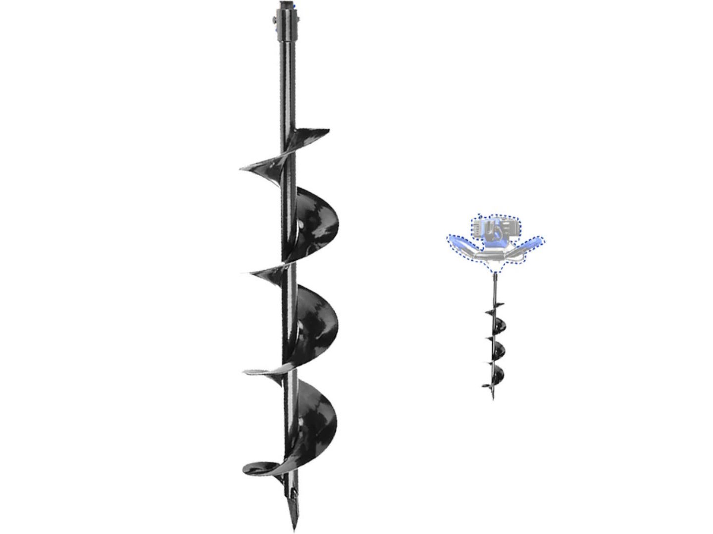 Mũi khoan đất 120x800mm Wadfow WDZ1A52-2