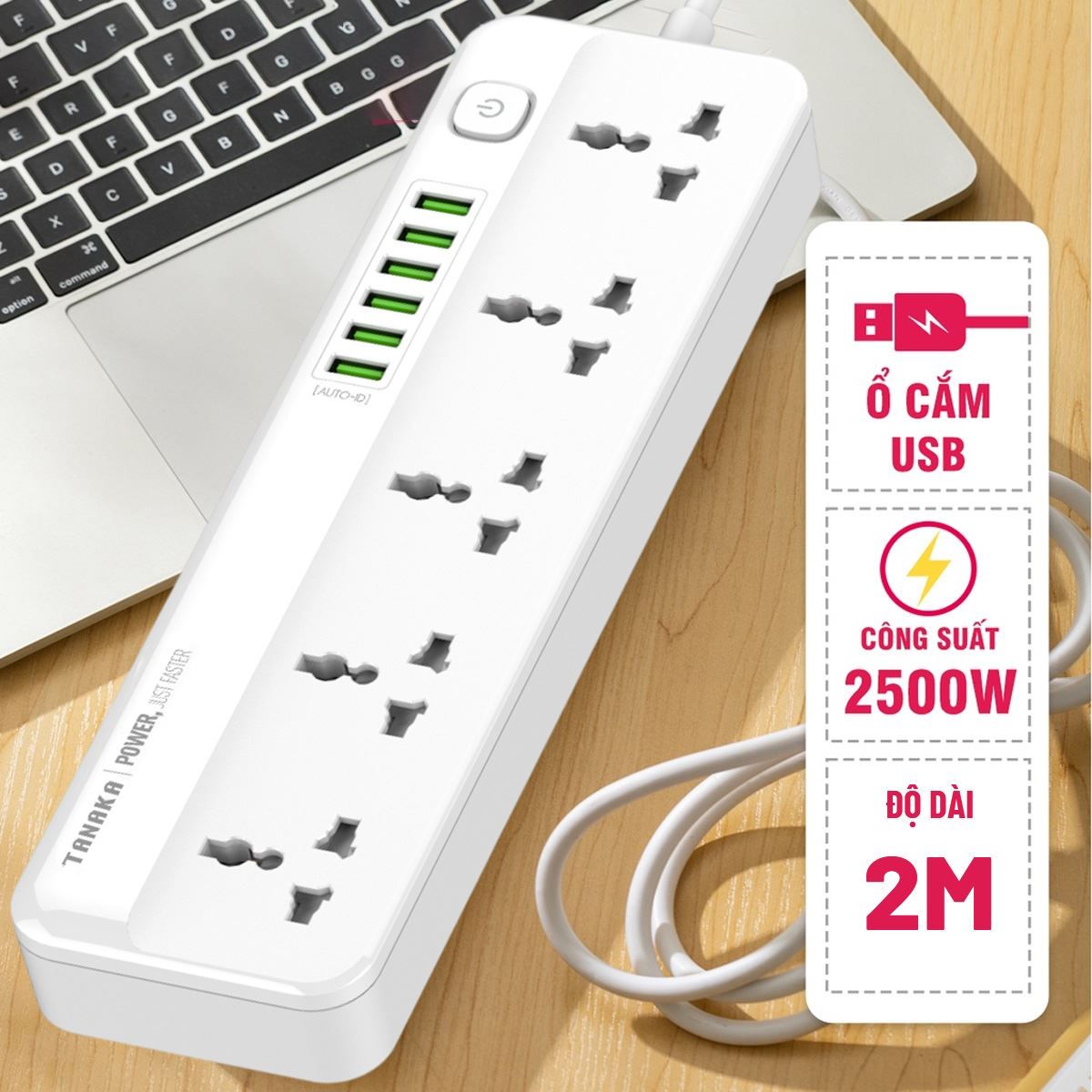 Ổ cắm điện Tanaka TNK-OD6522