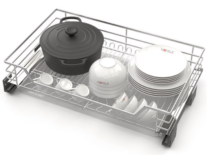 Rổ xoong nồi Hafele Cappella 600mm SUS304 (549.08.023)