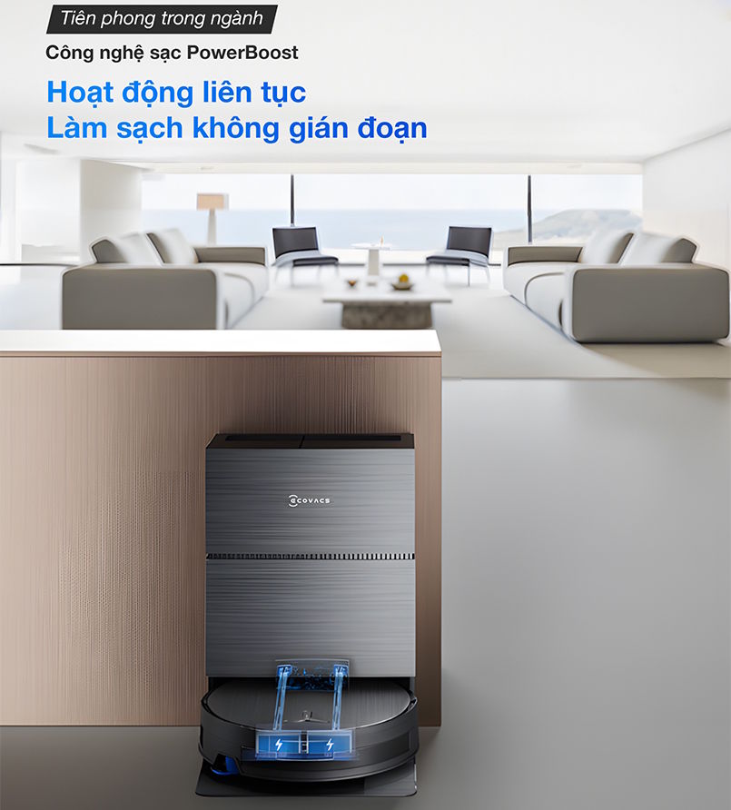 Robot hút bụi lau nhà Ecovacs DEEBOT X11 Pro Omni
