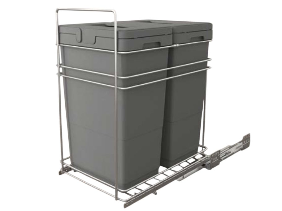 Thùng rác Hafele gắn cánh Viola 20 lít x 2 (503.48.505)