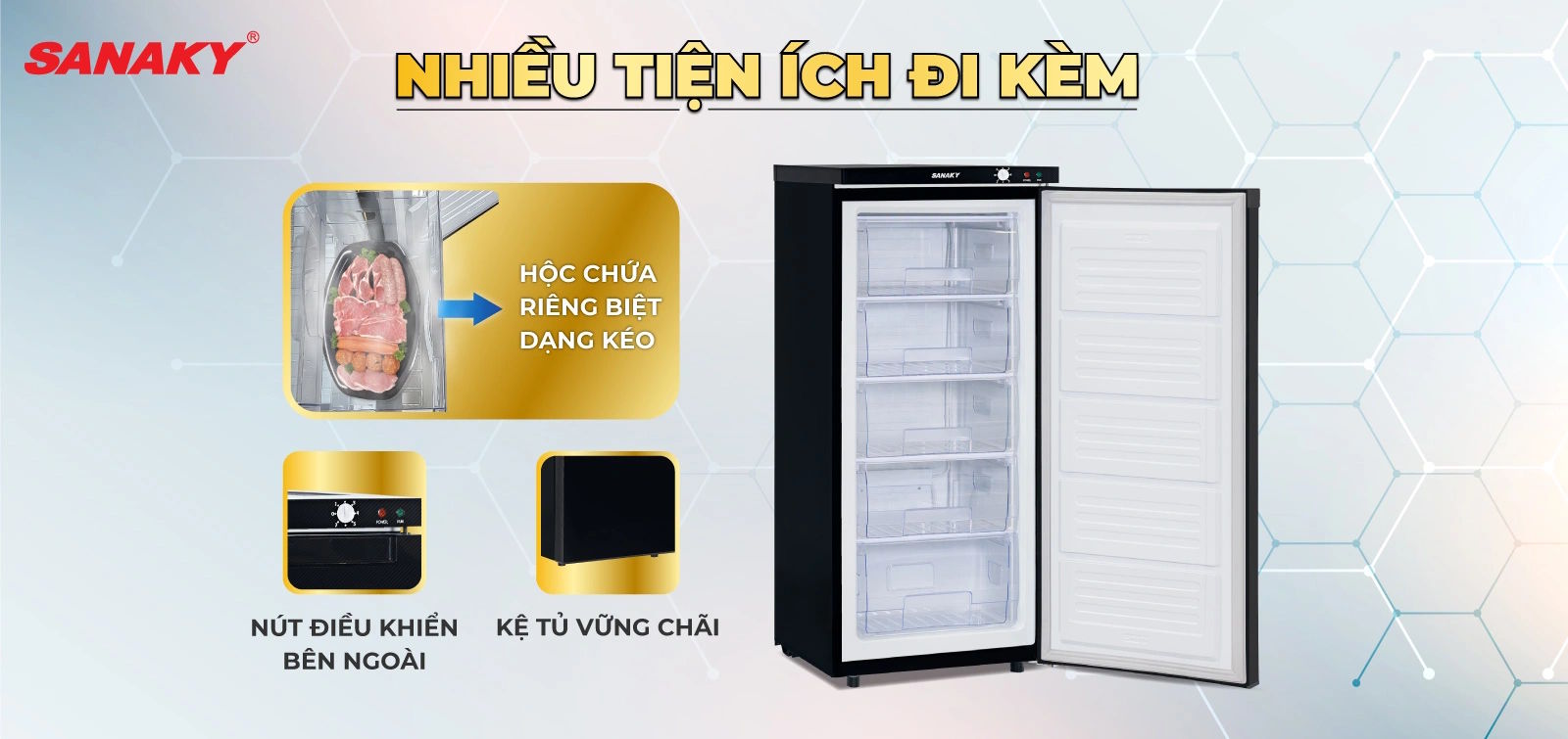 Tủ đông đứng