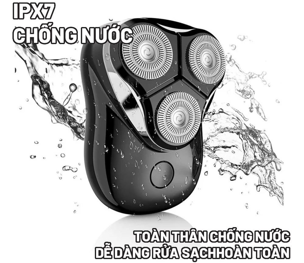 Máy cạo râu khô và ướt Hyundai