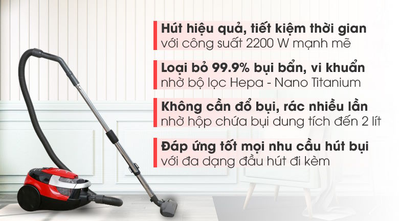 Hitachi CV-SE22V 2.200W