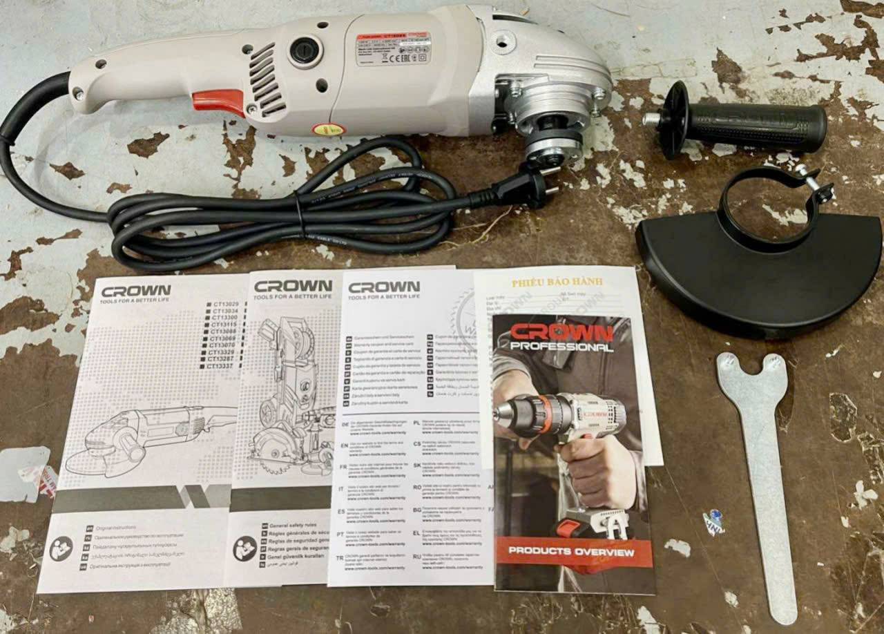 Máy mài góc Crown CT13029 (1.200W - 150mm)