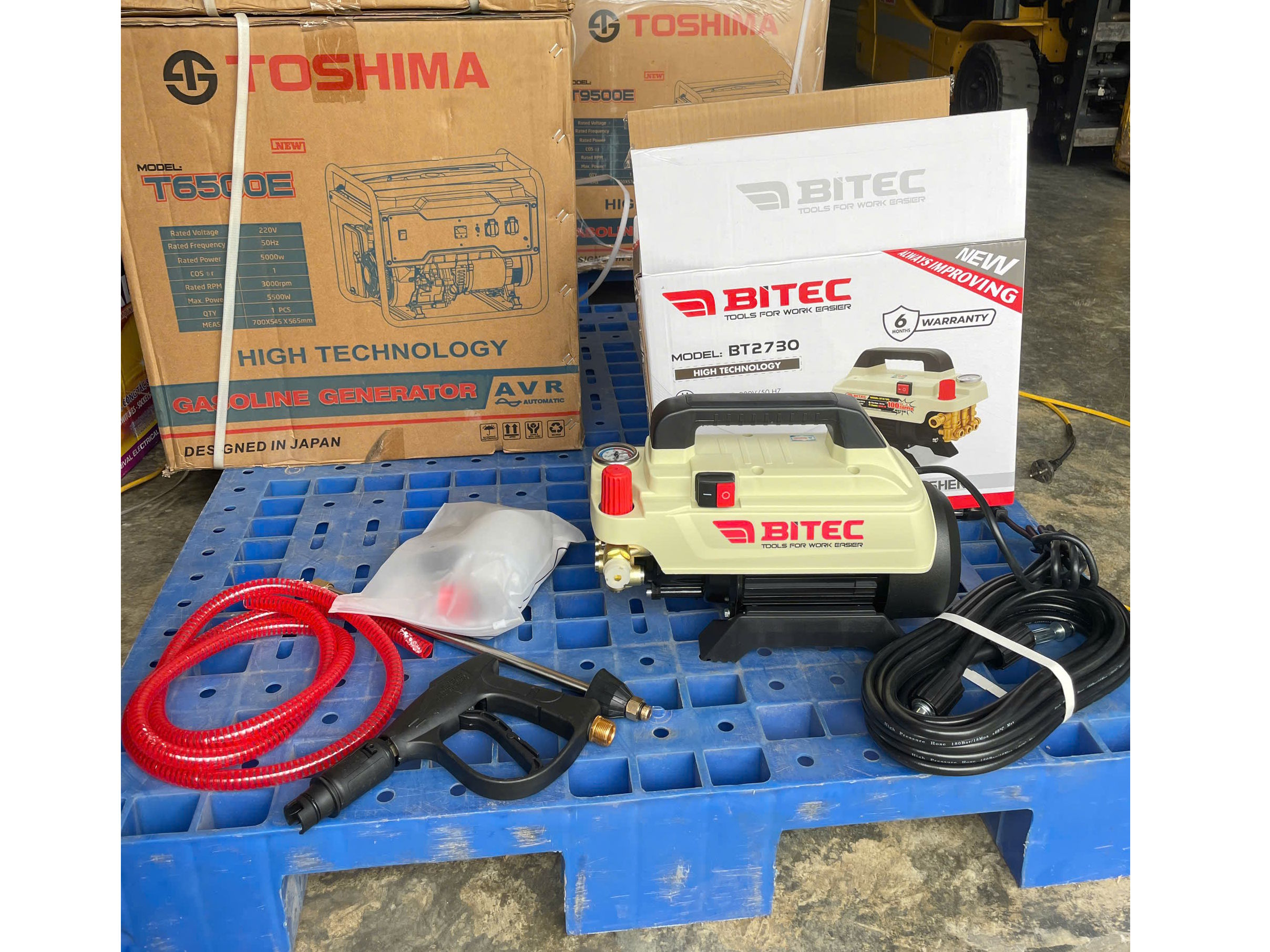 Máy rửa xe Btec BT2730