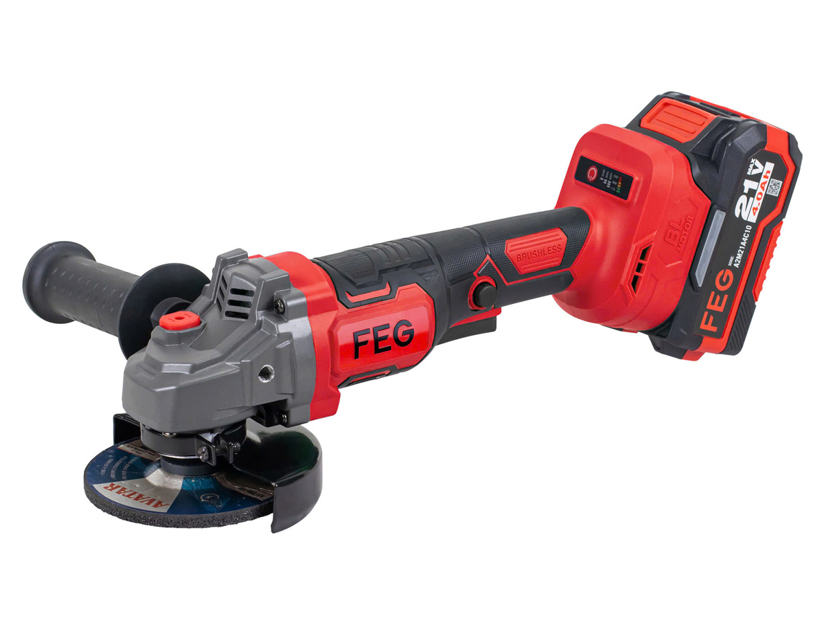 Thân máy mài góc dùng pin FEG A4M21-AG8500 (chưa pin, sạc)