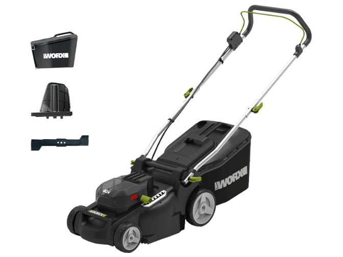Xe cắt cỏ dùng pin 20Vx2 Worx WD737.9 (Chưa pin, sạc)