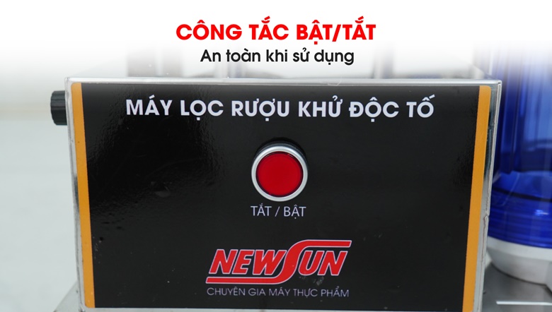 Máy lọc rượu Newsun  