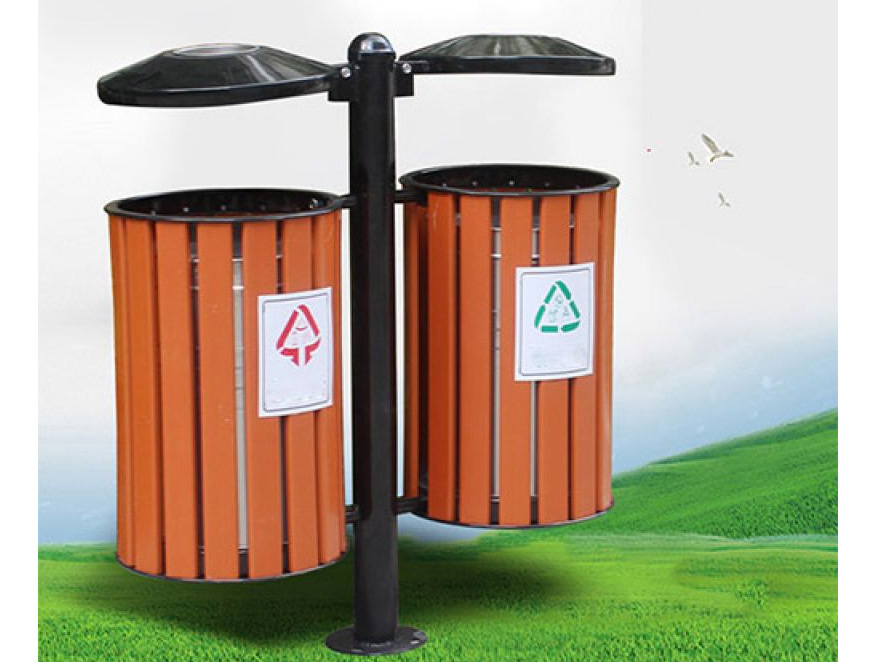 Thùng rác ngoài trời