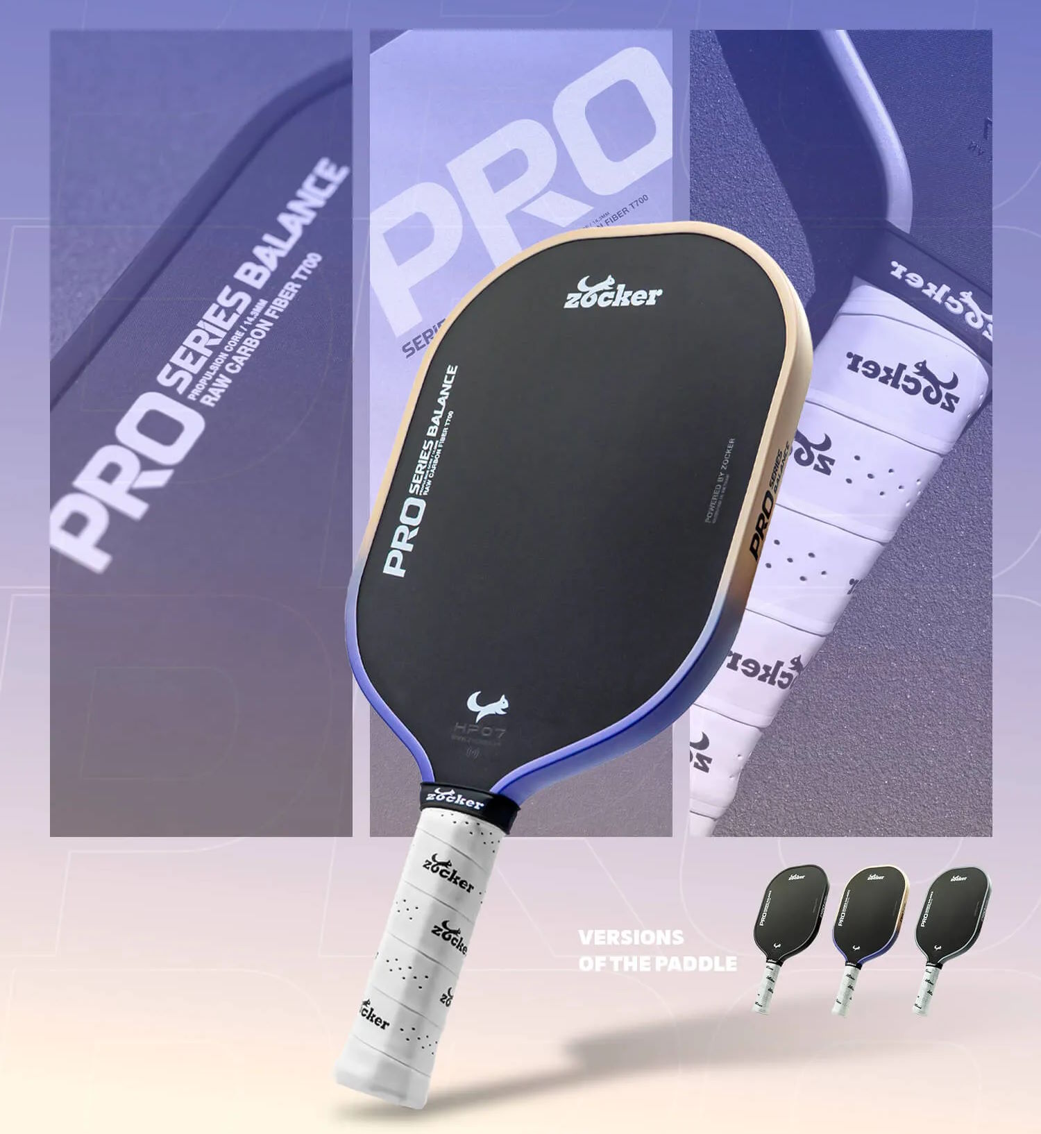 Vợt Pickleball Zocker Happy HP07 Pro