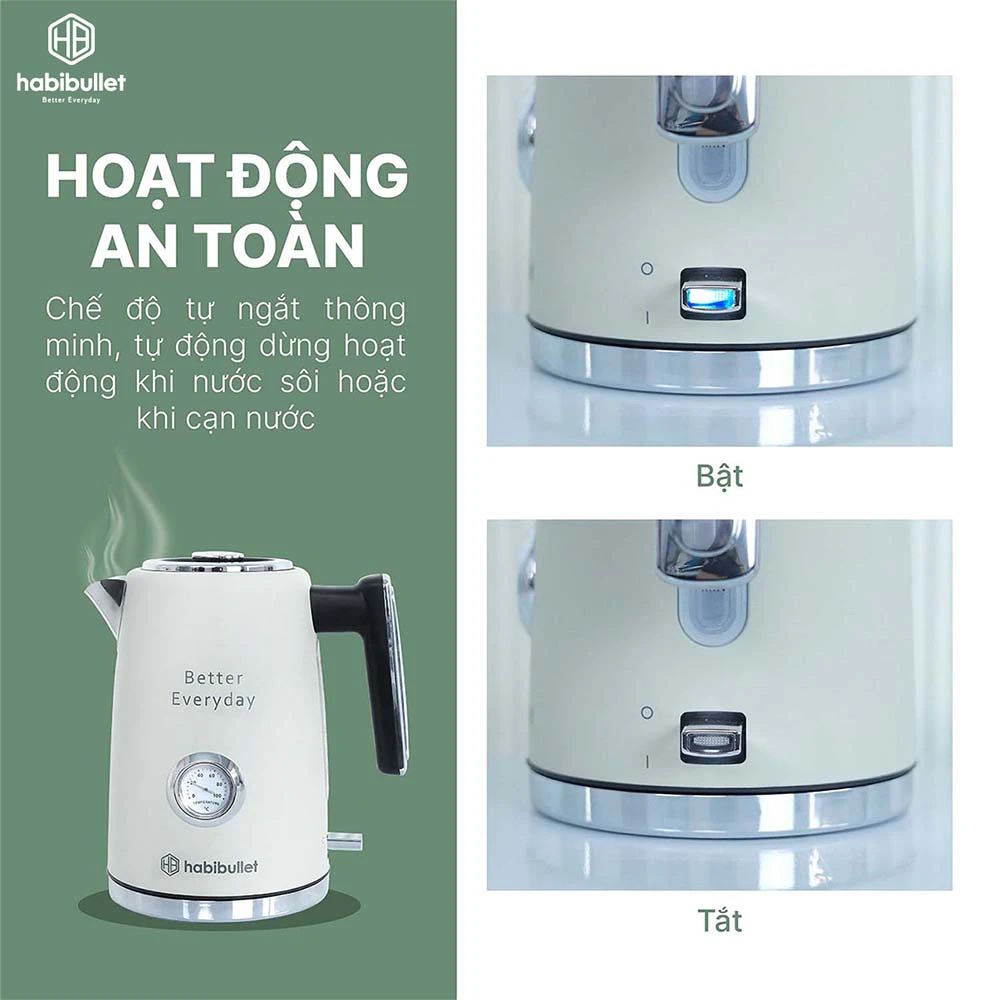 Ấm đun siêu tốc Habibullet