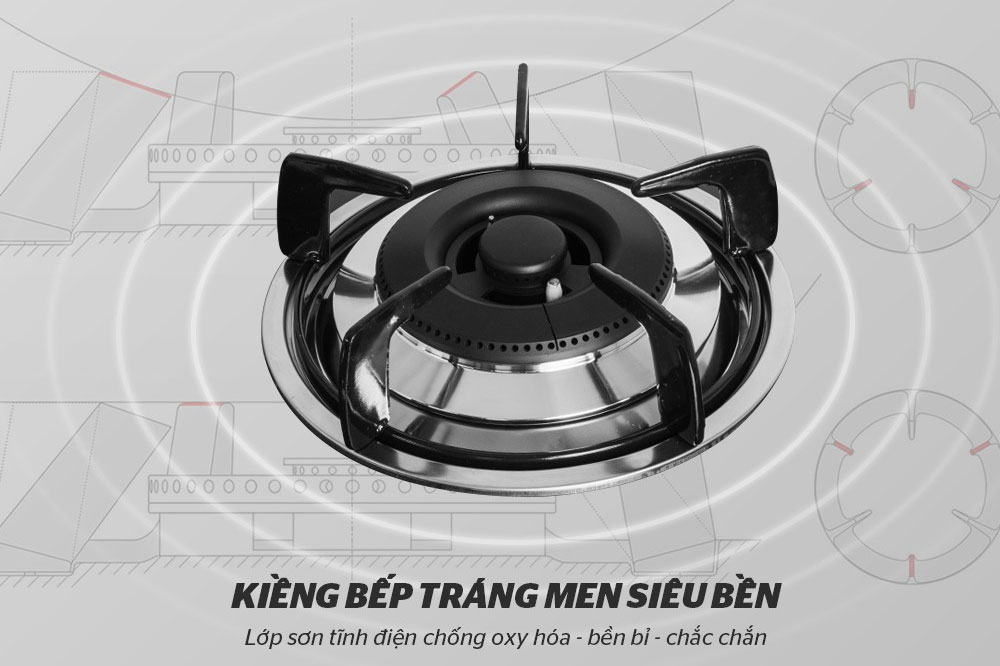Bếp gas âm  