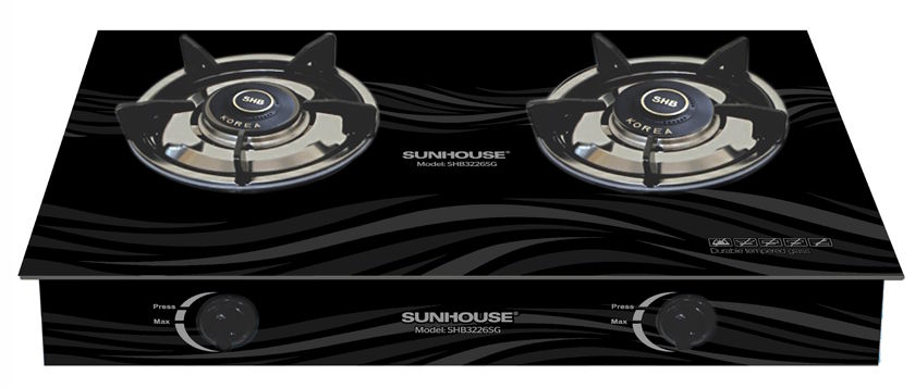 Bếp gas dương kính Sunhouse SHB3226SG