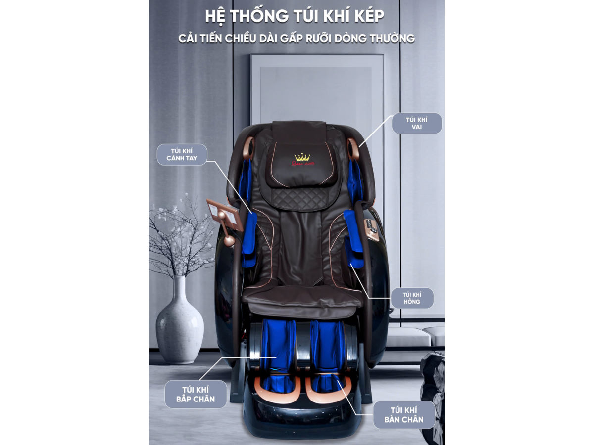 Ghế massage có túi khí toàn thân Ghế massage toàn thân