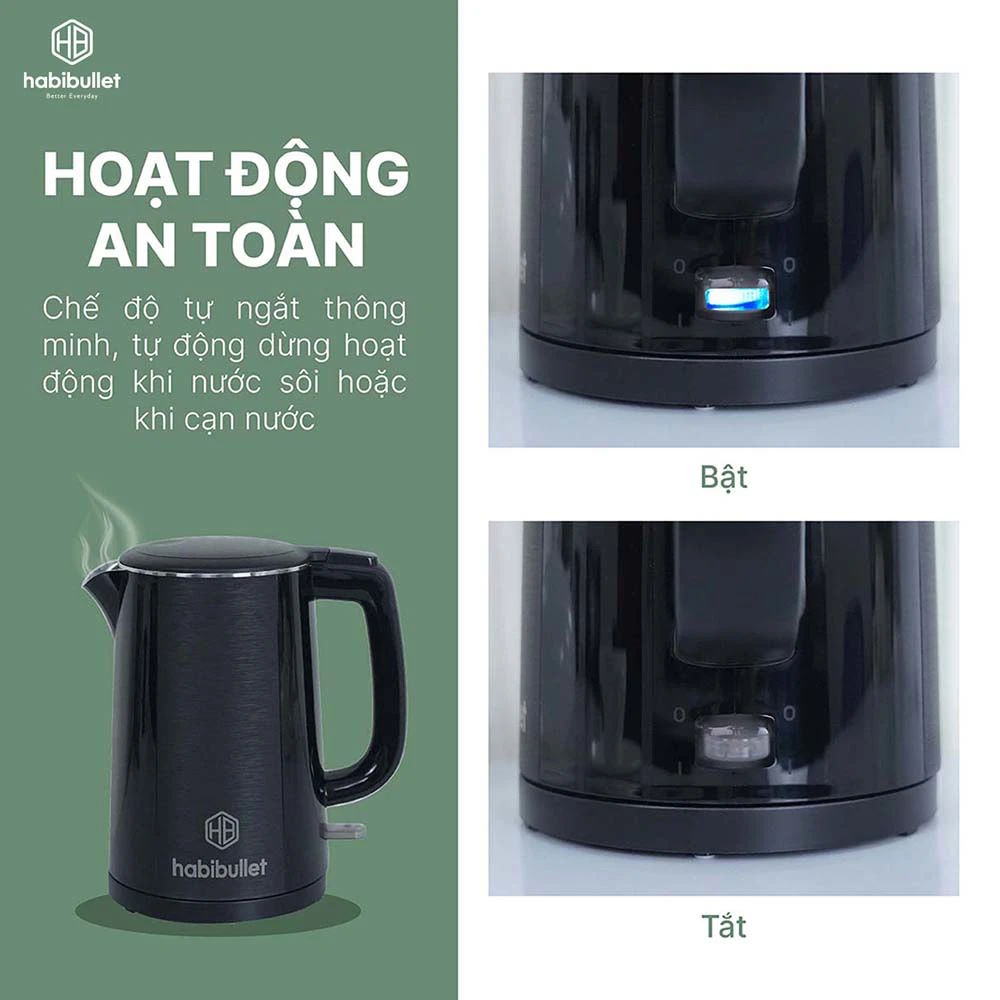 Ấm đun siêu tốc Habibullet KHB2486